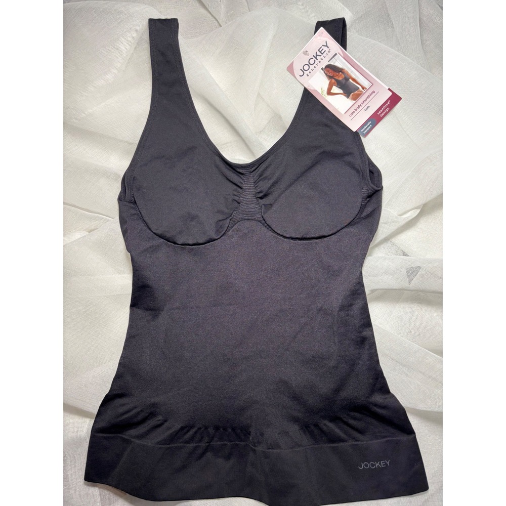 Jockey Generation Medium Core Body Smoothing Tank Women Black